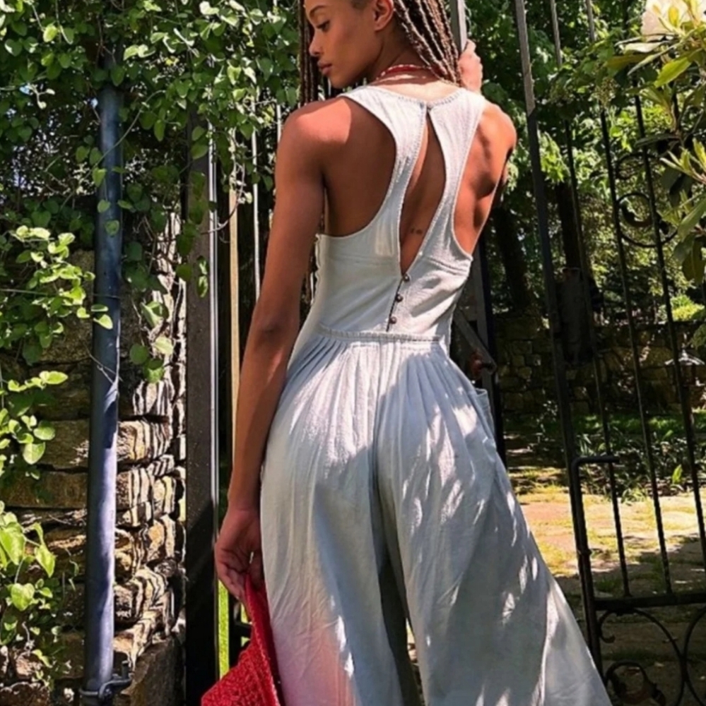 FREE PEOPLE - Next Level Wide Legs Jumpsuit - Picture 4 of 10